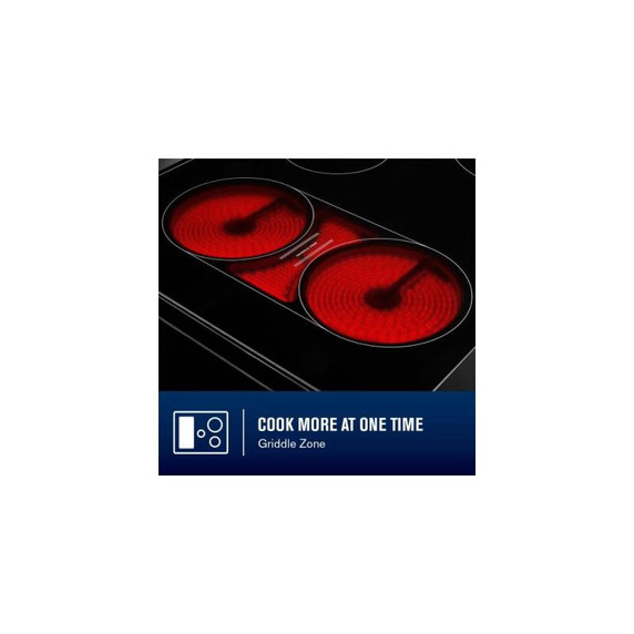 Maytag® 30-Inch Convection Electric Range With No Preheat Air Fry and Air Baking - 5.3 Cu. Ft. YMFES6030RW