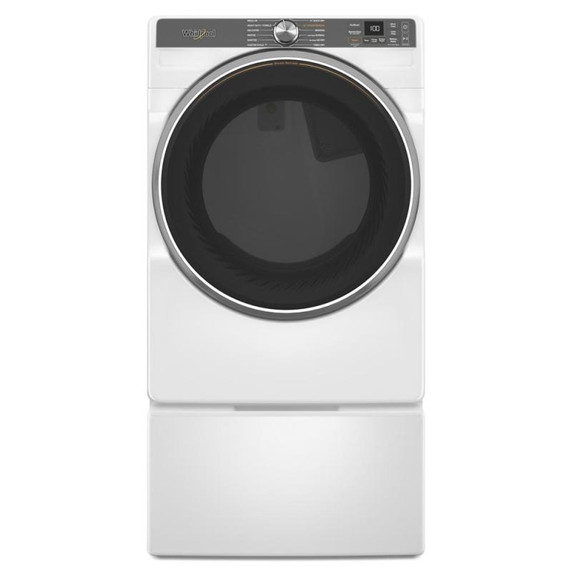 Whirlpool® 7.4 cu. ft. Smart Front Load ENERGY STAR® Electric Dryer with Steam Capabilities YWED6720RW