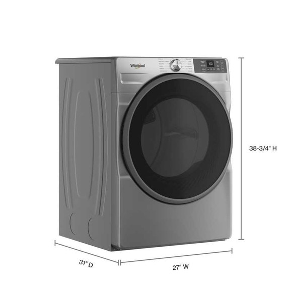 Whirlpool® 7.4 cu. ft. Smart Front Load ENERGY STAR® Certified Gas Dryer with Wrinkle Shield™ Option WGD5720RR
