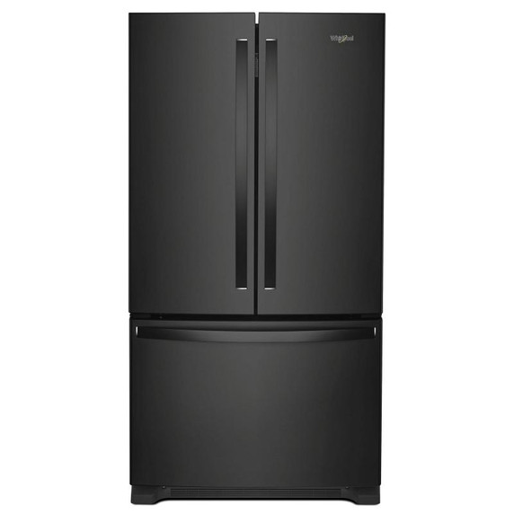 Whirlpool® 36-Inch Wide Counter-Depth French Door Bottom Mount Refrigerator - 20 cu. ft. WRFC2036RB