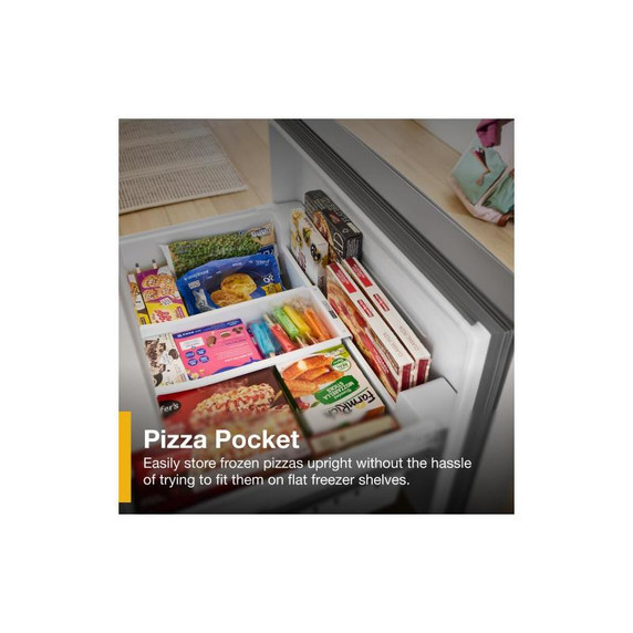 Whirlpool® 36-Inch French Door Refrigerator with In-Door Water and Ice Maker - 30 cu. ft. WRFF3536SZ