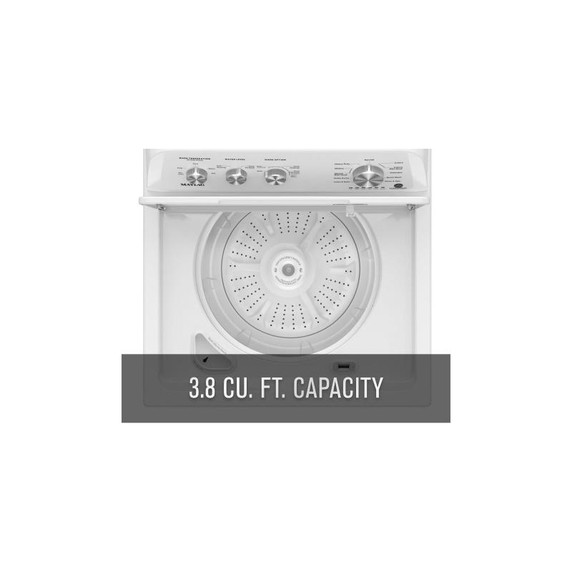 Maytag® Top Load Washer with Deep Fill - 4.4 cu. ft. MVW4005SW Maytag® Top Load Washer with Deep Fill - 4.4 cu. ft. MVW4005SW