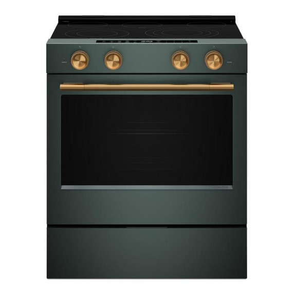 Kitchenaid® 5.3 Cu. Ft. Slide-in Electric Range with Two Even-Heat™ Hyper Elements and Convection Cooking Modes YKSES530SJP Kitchenaid® 5.3 Cu. Ft. Slide-in Electric Range with Two Even-Heat™ Hyper Elements and Convection Cooking Modes YKSES530SJP