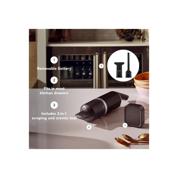 KitchenAid Go™ Cordless Kitchen Vacuum - battery sold separately KKVR100BM