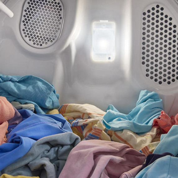 Whirlpool® 7.0 cu. ft. Gas Dryer with Adaptive Dry - Vented Top Load Matching WGD4105SW