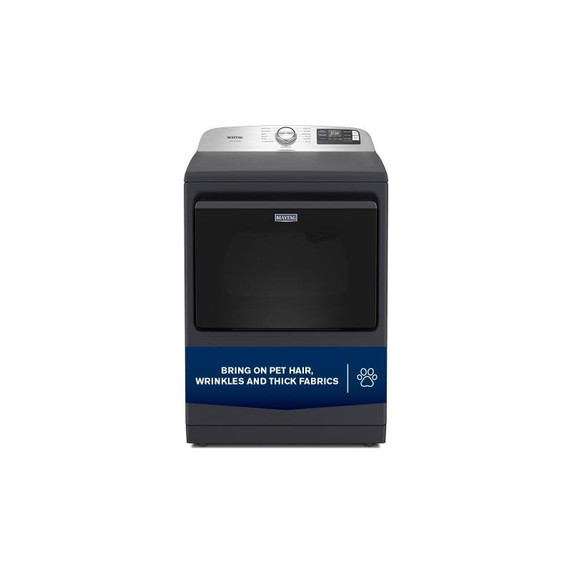 Maytag® 7.4 Cu. Ft. Pet Pro Top Load Electric Dryer with Extra Power and Sanitize Cycle YMED7205RF