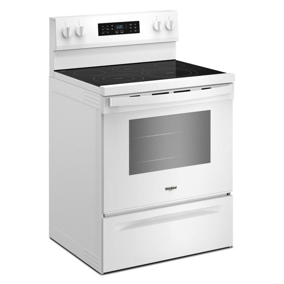 Whirlpool® 30-inch Electric Range with Air Cooking Technology YWFES5730SW