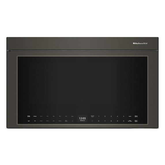 Kitchenaid® Multifunction Over-the-Range Microwave Oven with Flush Built-In Design YKMMF530PBE