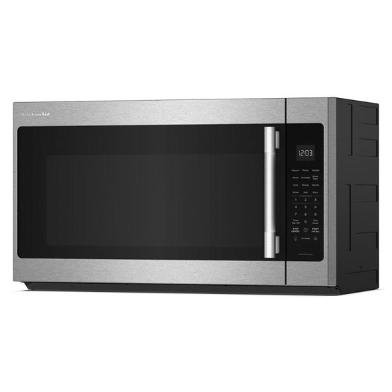 KitchenAid® 2.1 Cu. Ft. Over-the-Range Microwave Hood with a Handle YKMMS330SPS