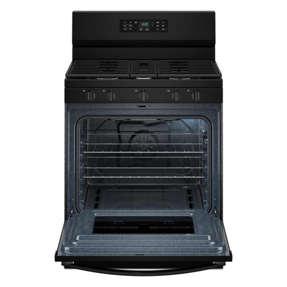 Whirlpool® 30-inch Gas Range with Air Cooking Technology and Steam Clean WFGS4530SB