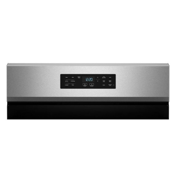 Whirlpool® 30-inch Gas Range with Air Cooking Technology and Steam Clean WFGS4530SZ