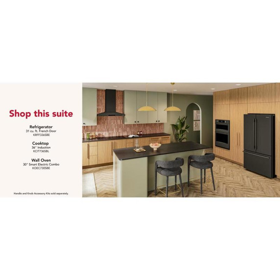 KitchenAid® 36-inch Wall-Mount, 4-Speed Canopy Hood KVWC736SBE