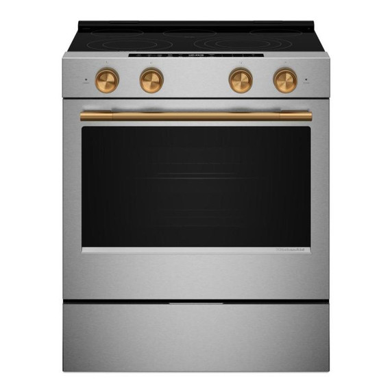 Bronze Handle and Knob Hardware Accessory Kit for KitchenAid® Slide-In Convection Electric Range W11773971