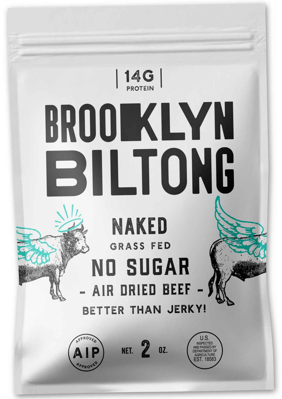 Brooklyn Biltong - Grass Fed Biltong Naked (2 oz)