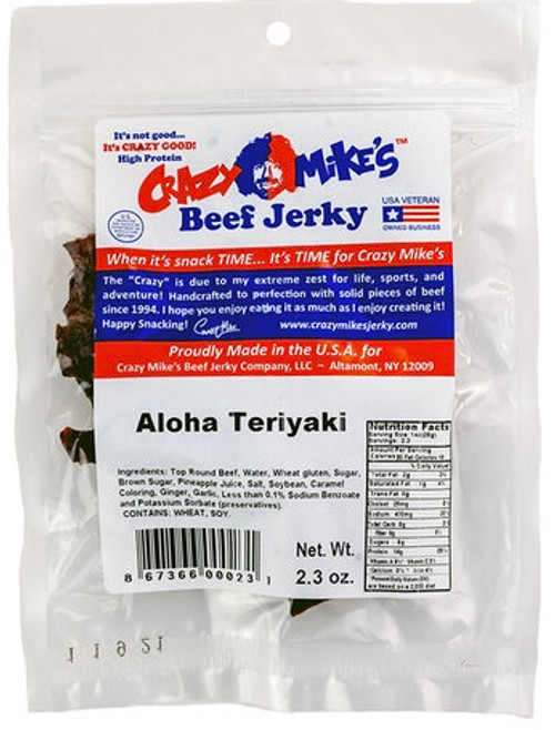 Crazy Mike's Jerky - Aloha Teriyaki