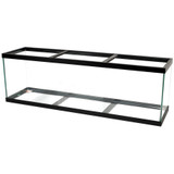 Aqueon Standard Glass Rectangle Aquarium Black Silicone, Black, 1ea/125 gal