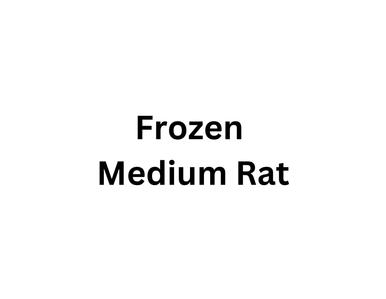 384 Rats Frozen Medium Rat