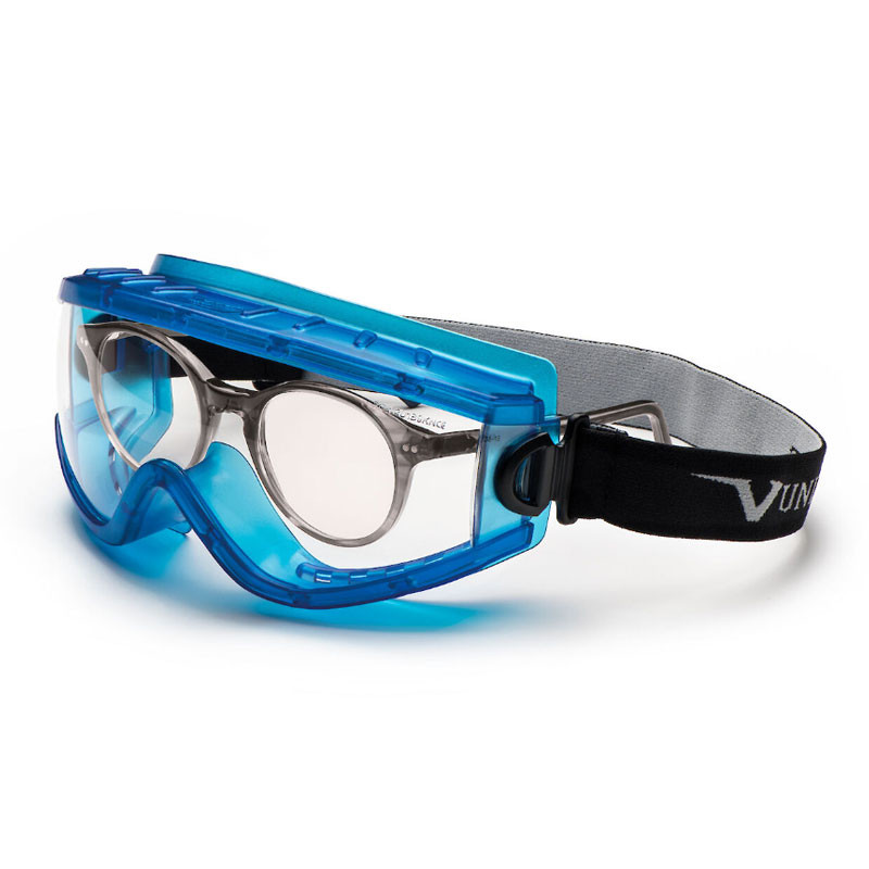 Occhiali Protettivi Modello 520 Con Lente Trasparente - Sovraocchiale Per Lavoro E Sport - Foto 8