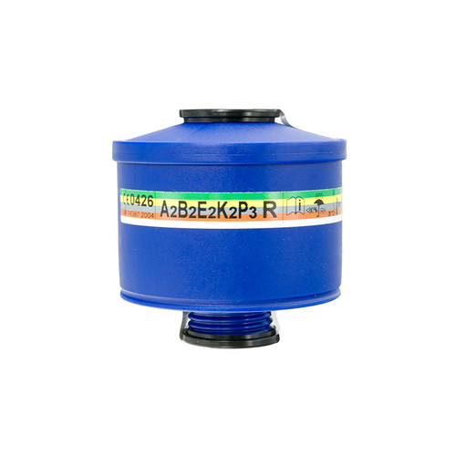 Filtro a vite Spasciani 203 ABEK2 P3 R D UNI EN 14387:2008