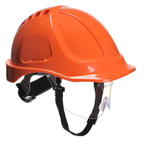 Elmetto dielettrico con visiera a scomparsa Portwest Endurance Plus PW54 EN 50365 Elmetto dielettrico con visiera a scomparsa Portwest Endurance Plus PW54 EN 50365