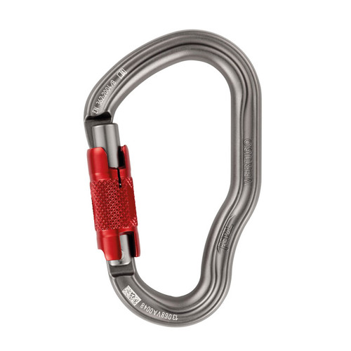 Connettore per cordino di progressione Petzl Vertigo twist-lock CE EN 362