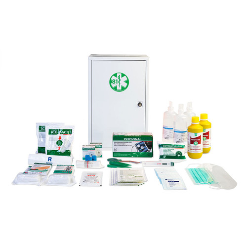 Armadietto pronto soccorso con kit PVS 102/M all.1 base