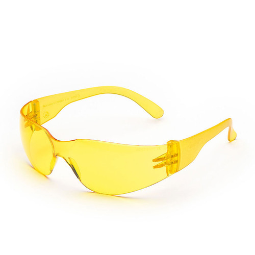 Occhiali di protezione lente gialla Univet 568 Contrast EN 170