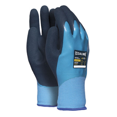 Guanti In Neoprene 1,5 Mm Per Immersioni E Pesca – Doppio Strato, Antiscivolo, Regolabili, Blu, Taglia XL