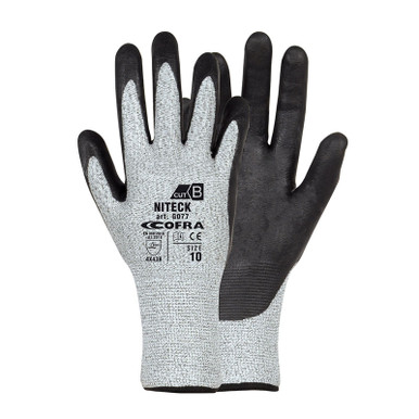 Guanti antitaglio Cofra Niteck EN388-4X43B schiuma nitrile - OXA Shop online