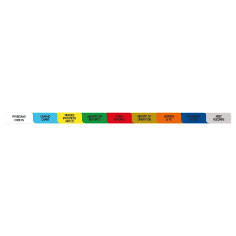 Acute Medical Chart Dividers First Healthcare Products