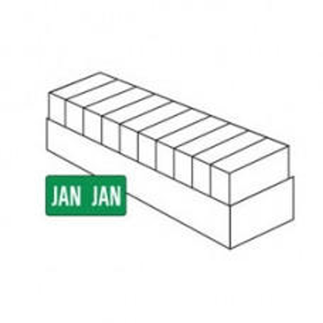 Kimdura Tab Compatible Vinyl Kimdura Month Band Set "JAN-DEC" 