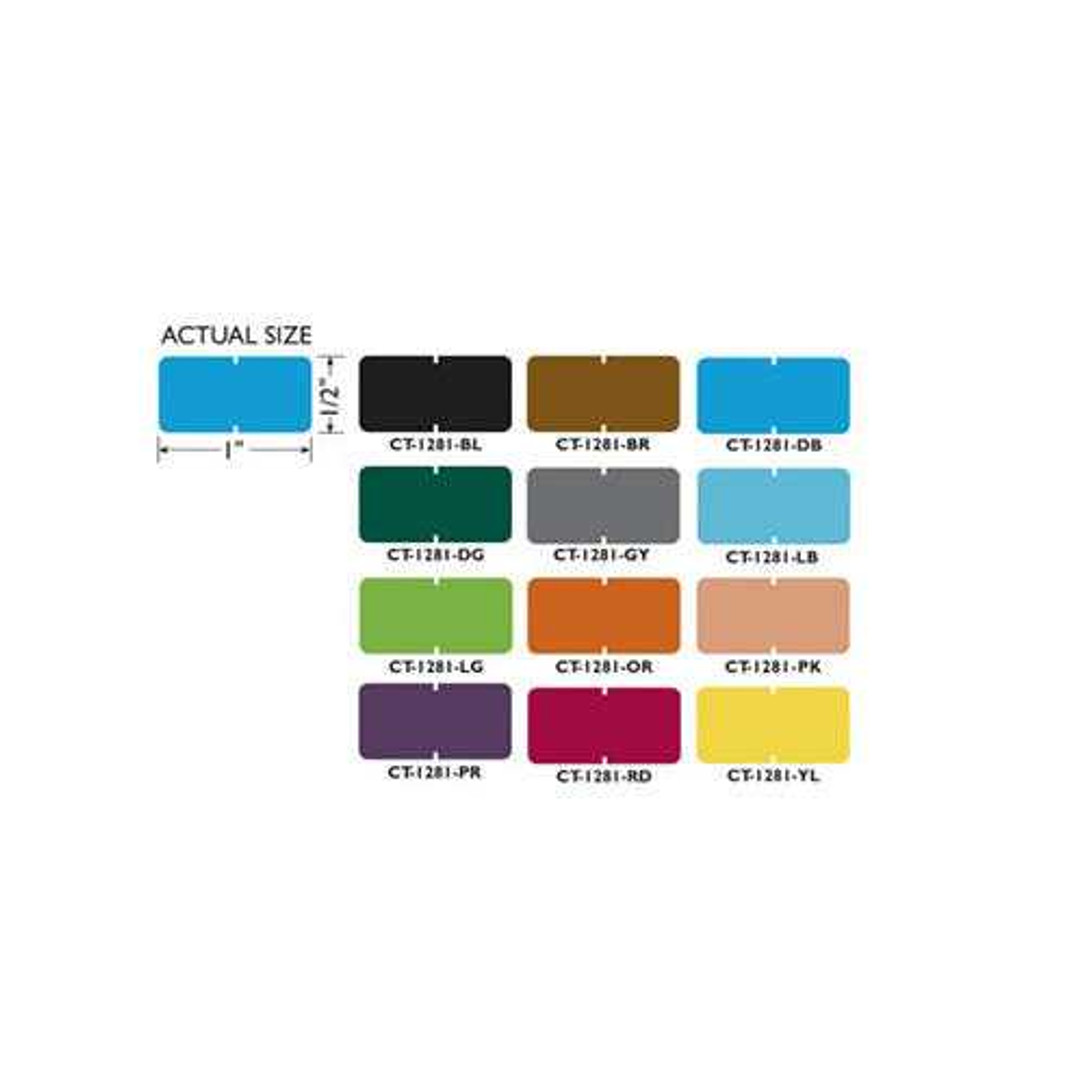 Tab Compatible Vinyl Kimdura Blank Band Label Products CT-1281 First Products