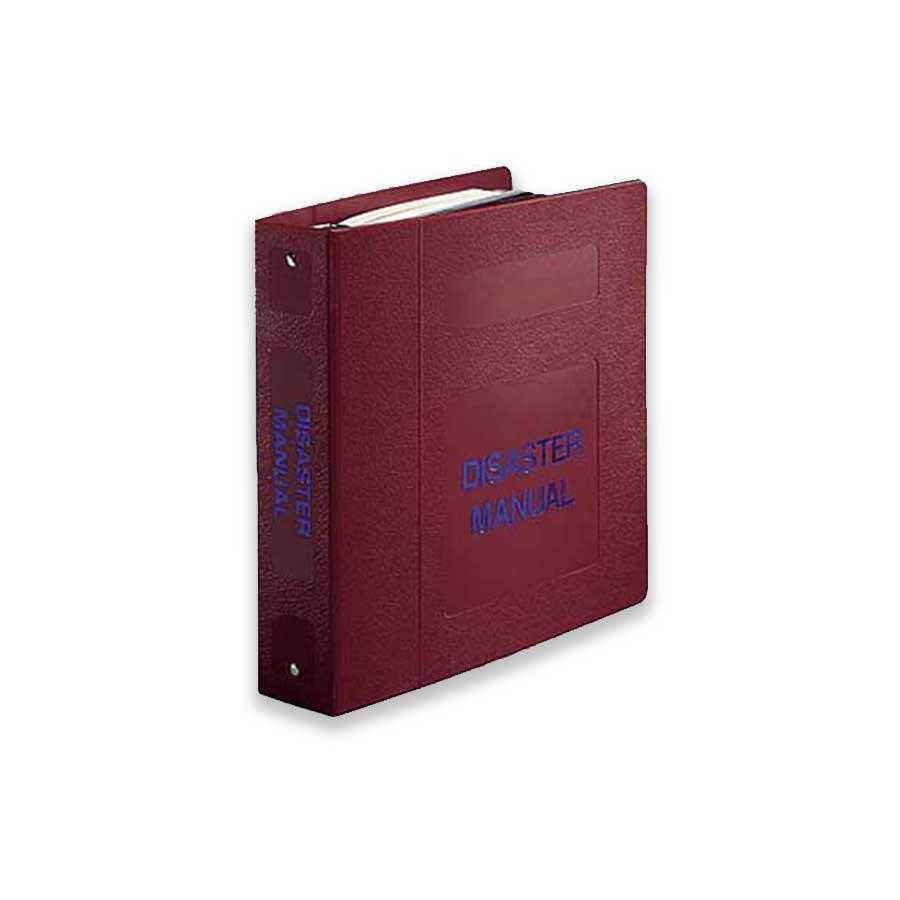 First Products Disaster Manual: Side Open  3 Ring - ALL 