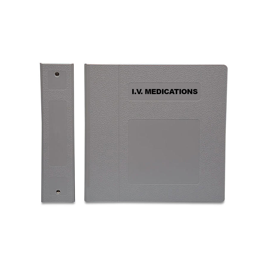 First Products I.V. Medications: Side Open  3 Ring - ALL 