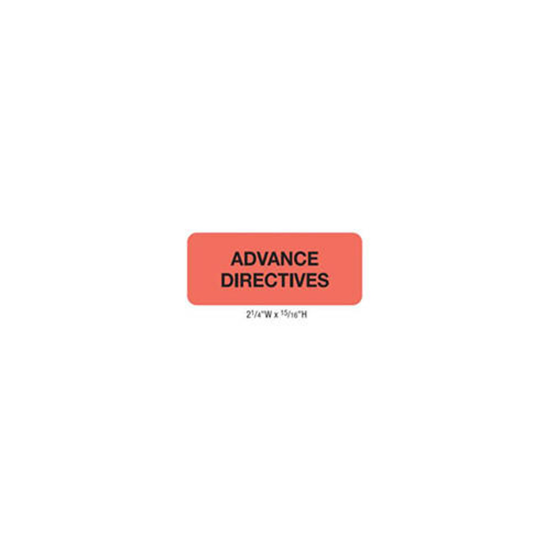 "Advance Directives" Red Fluor Products 50700 First Products