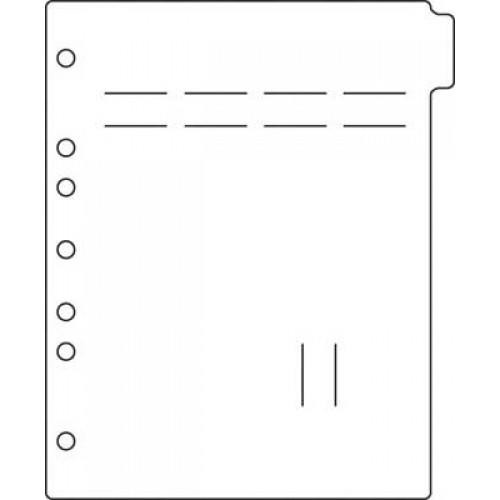 First Products Side Open Poly Divider Page Blank Tab 