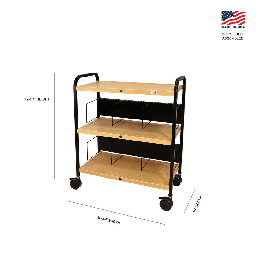 MOVIT Elite Chart Rack Mobile Medical Chart Rack for Healthcare