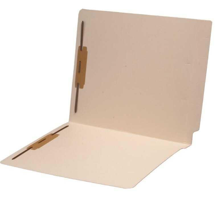 First Products Manila End Tab Folder - 14 pt Thickness - 50 per box  