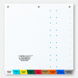 First Products Hospital 9 Tab Medical Poly Chart Dividers: Top Open Tabs 