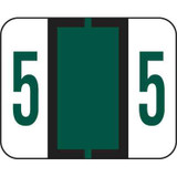 Tab Compatible Vinyl Kimdura Numeric Label -Series 1282 Products CT-1282 First Products