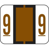 Tab Compatible Vinyl Kimdura Numeric Label -Series 1282 Products CT-1282 First Products