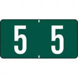 Tab Compatible Vinyl Kimdura Numeric Label - Series 1277 Products CT-1277 First Products