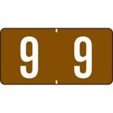 Tab Compatible Vinyl Kimdura Numeric Label - Series 1277 Products CT-1277 First Products