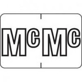  Barkley Compatible Alpha Label Laminated 