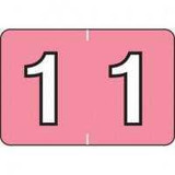  Barkley Compatible Numeric Label Laminated 