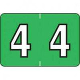  Barkley Compatible Numeric Label Laminated 