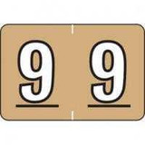  Barkley Compatible Numeric Label Laminated 