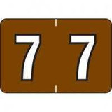  Barkley Compatible Numeric Label Laminated 