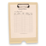 First Products Nursing Clipboard - Over Bed Clipboard ABS Plastic 