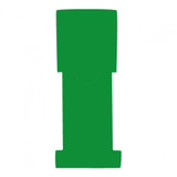 1-5/8" W x 5" H - Antimicrobial Stat Flag Alert Blank Products M2263 First Products